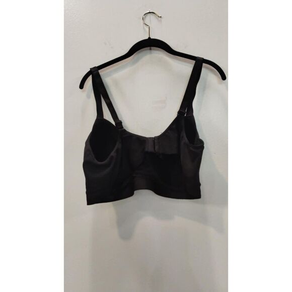 Hanes black lightly padded ack clasp no underwire 2XL bra - Picture 2 of 3
